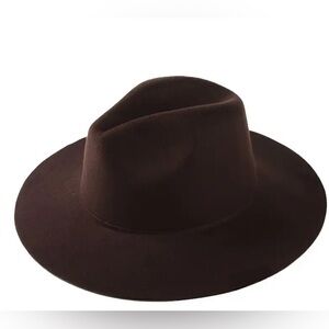 NWOT Brown Fedora